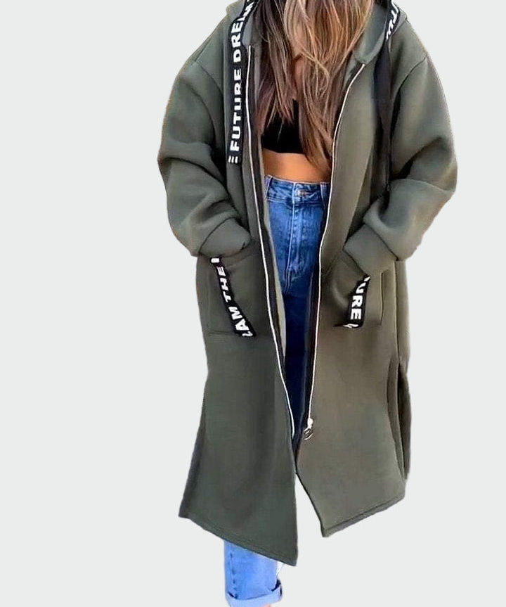 Karina - Dugi Kaput s Kapuljačom