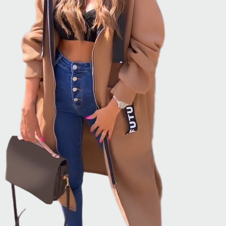 Karina - Dugi Kaput s Kapuljačom