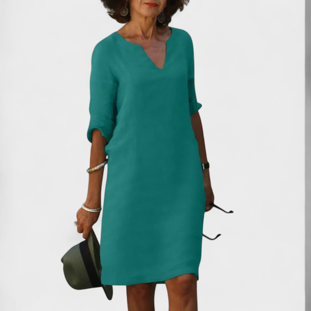 Lana - Haljina s V-izrezom