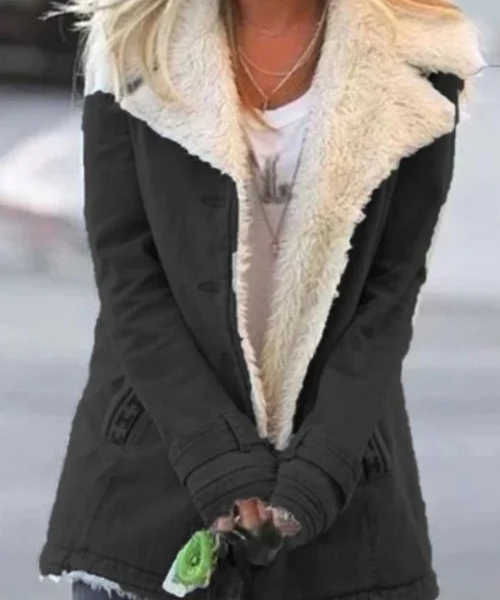 Andrea - Elegantni Douillette Jas