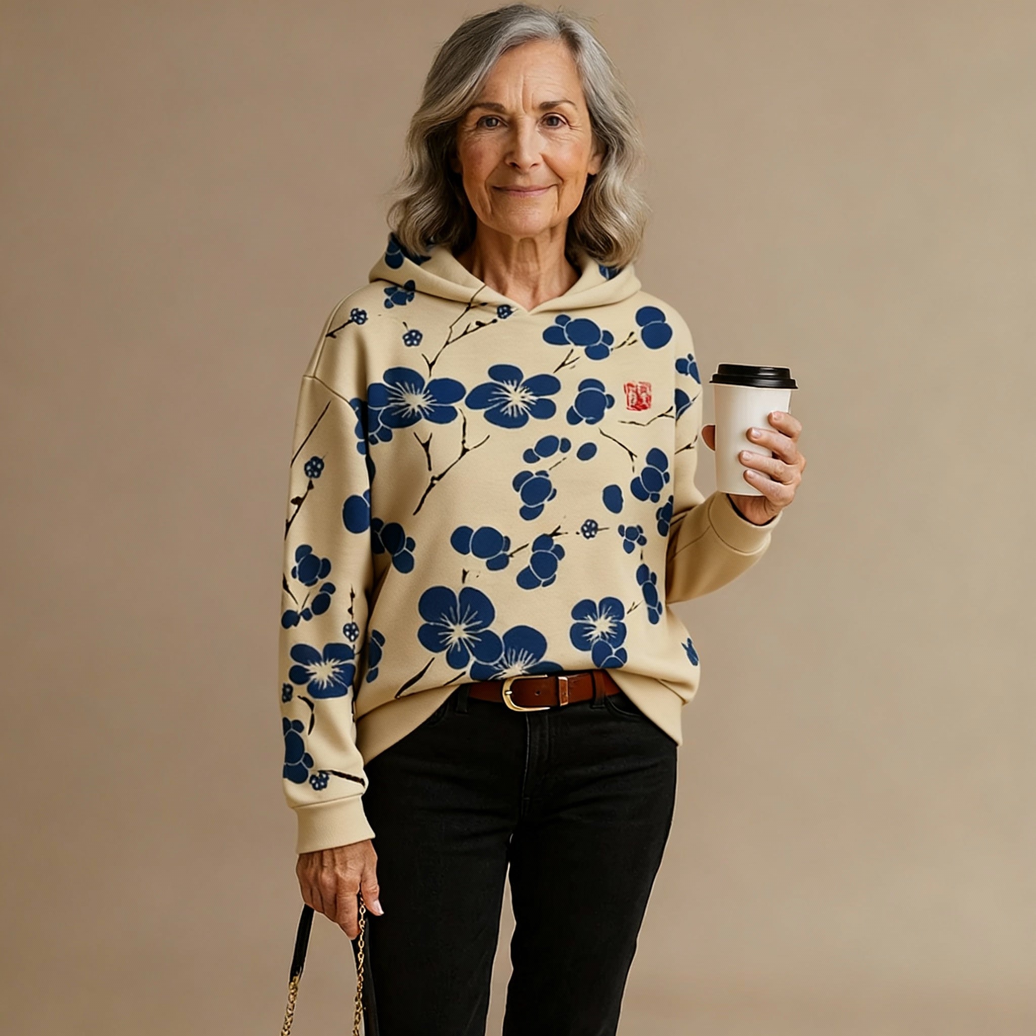 Olivia - Dukserica mekana na dodir