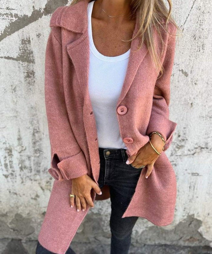 Tessa - Elegantni kaput s gumbima